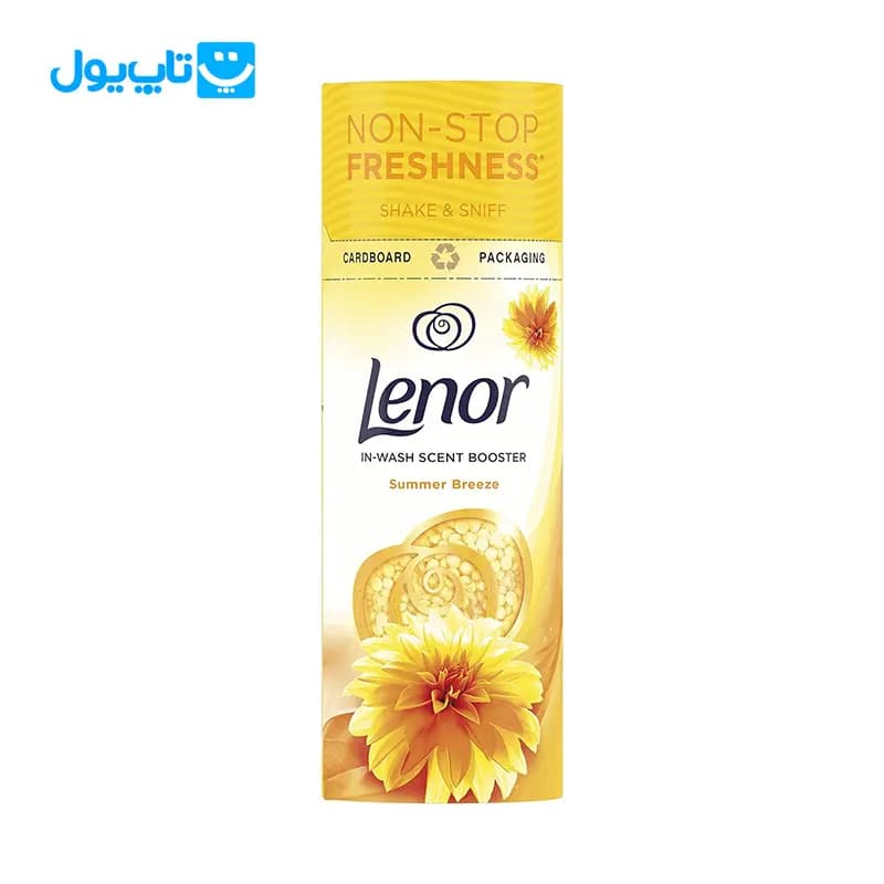 دانه های خوشبو کننده لباس لنور lenor رایحه نسیم تابستانی 176 گرم — تصویر ۶