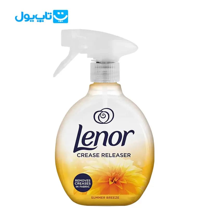 اسپری ضد چروک و خوشبو کننده لباس لنور lenor رایحه نسیم تابستانی حجم 500 میلی لیتر — تصویر ۲