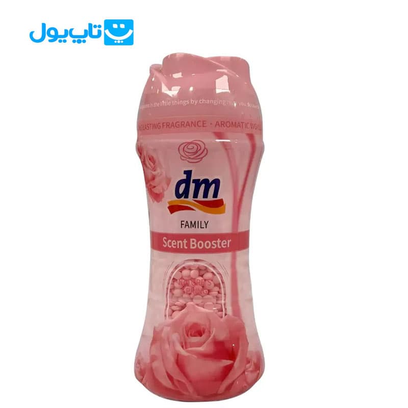 دانه های خوشبو کننده لباس دی ام dm رایحه گل رز 210 گرم — تصویر ۴