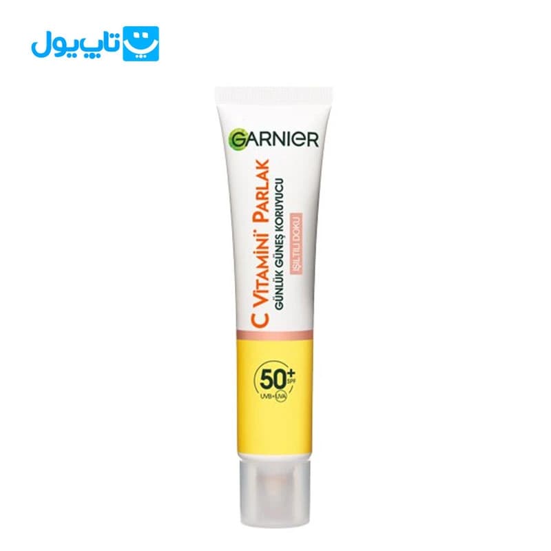 کرم ضد آفتاب رنگی گارنیر SPF 50 Garnier مدل Vitamin C حجم 40 میلی لیتر