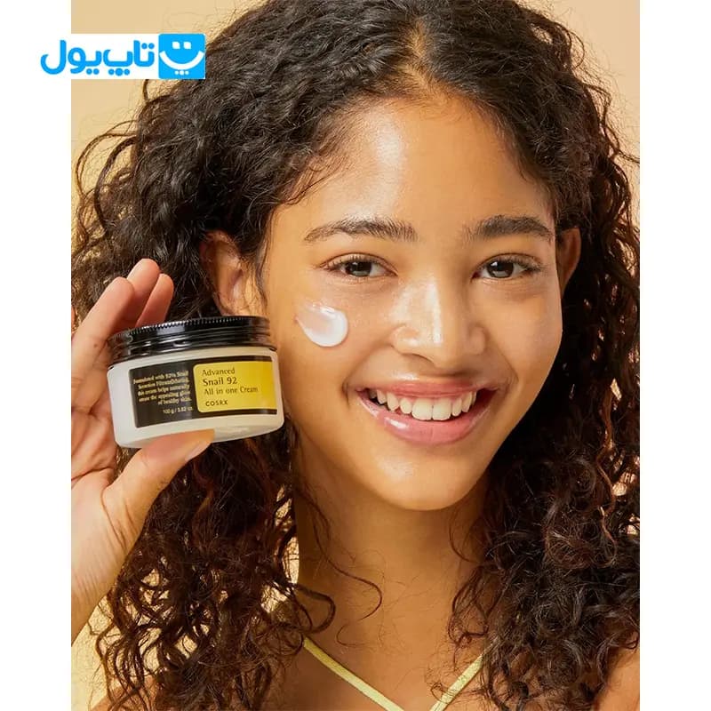 کرم اسنس حلزون کوزارکس COSRX مدل Advanced snail 92 کاسه ای 100گرم — تصویر ۶