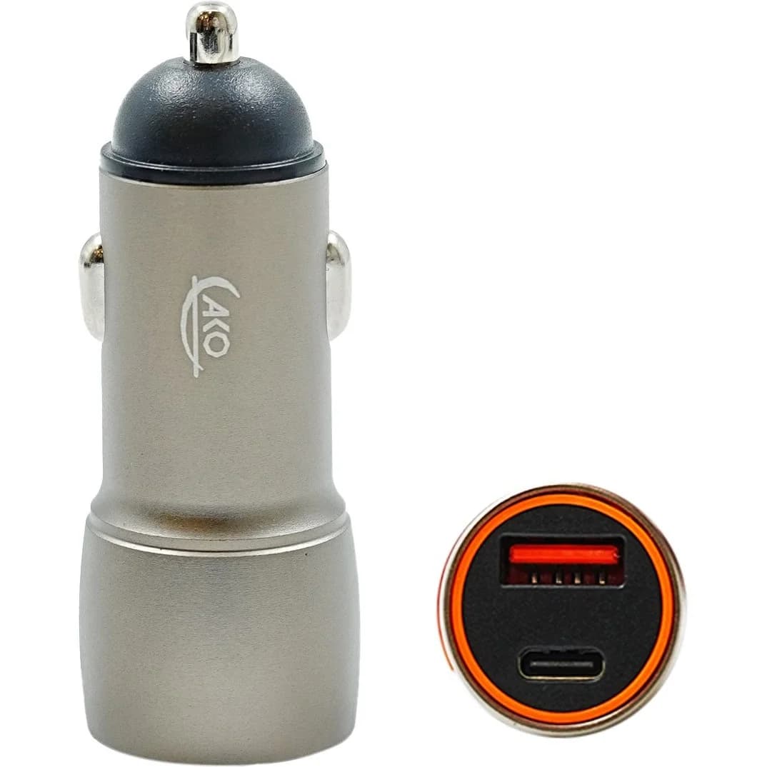 شارژر فندکی آکو مدل AC-C20 وات 48 (همراه با گارانتی)