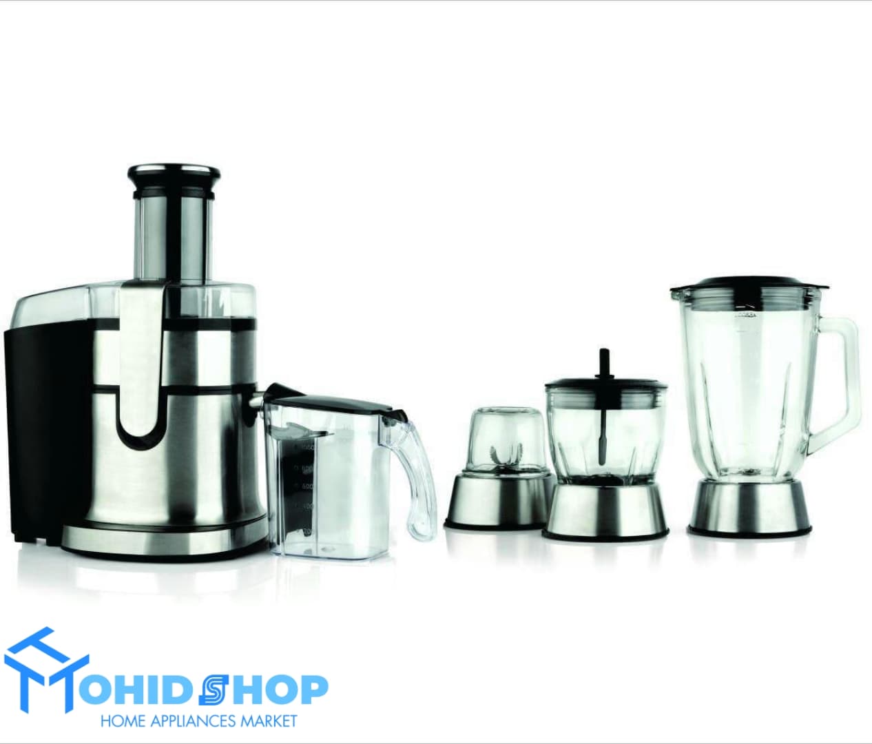 آب میوه گیری مک استایلر4 کاره مدل MC-9800 — تصویر ۴