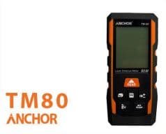 متر لیزری 80 متری قابل شارژ آنکور مدل TM80