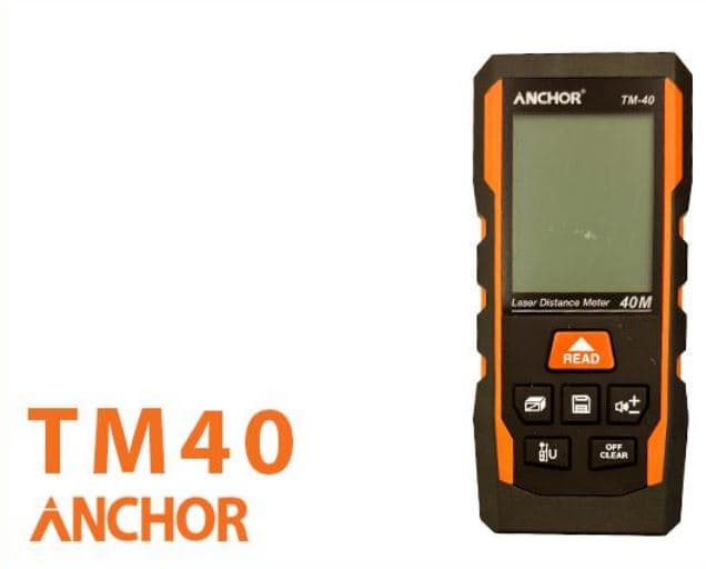 متر لیزری 40 متری قابل شارژ آنکور مدل TM40