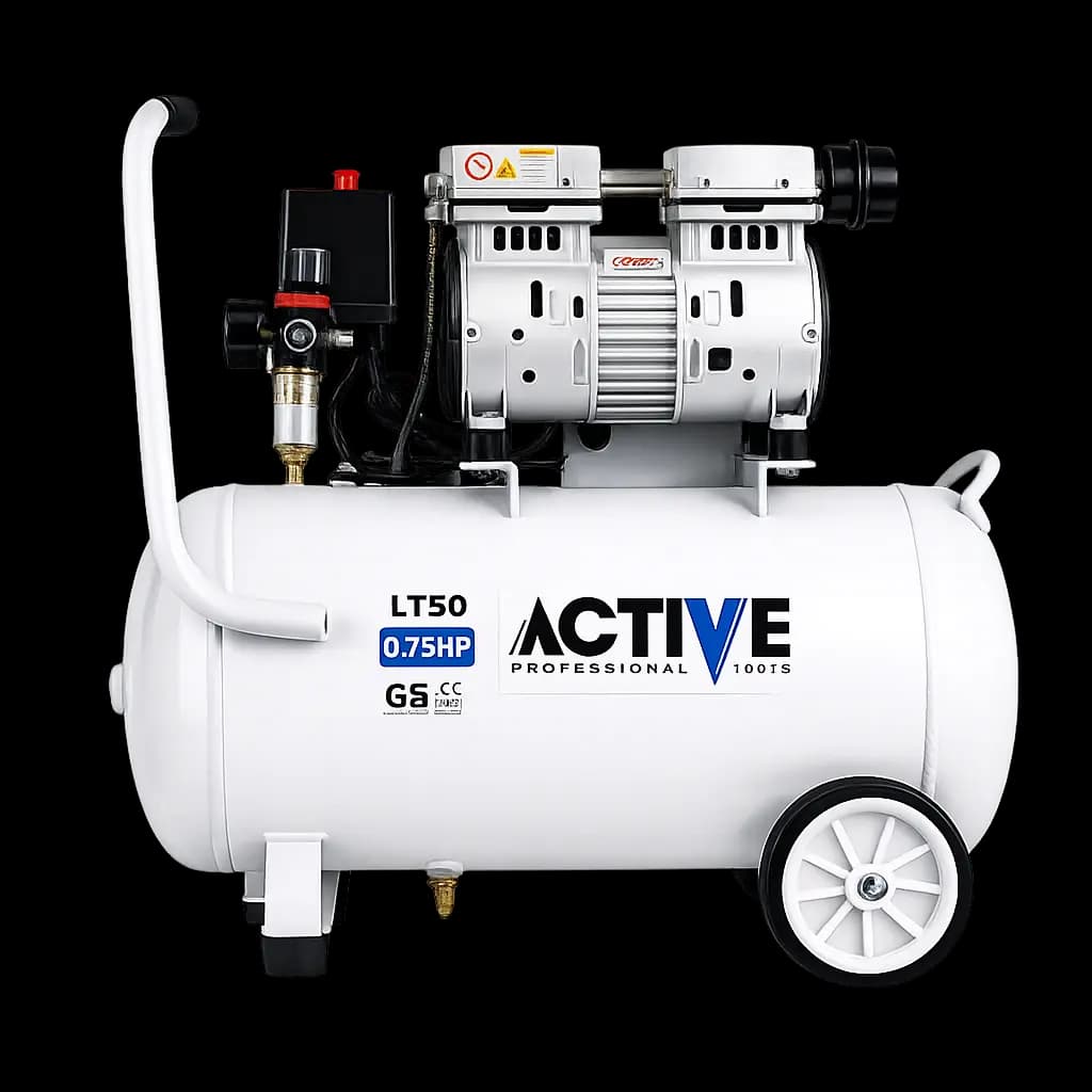 کمپرسور باد سایلنت اکتیو 50 لیتری مدل AC-1150SP — تصویر ۲