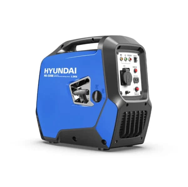 موتور برق اینورتر بنزینی 2.2 کیلووات سایلنت هیوندای مدل HG-2208 — تصویر ۳