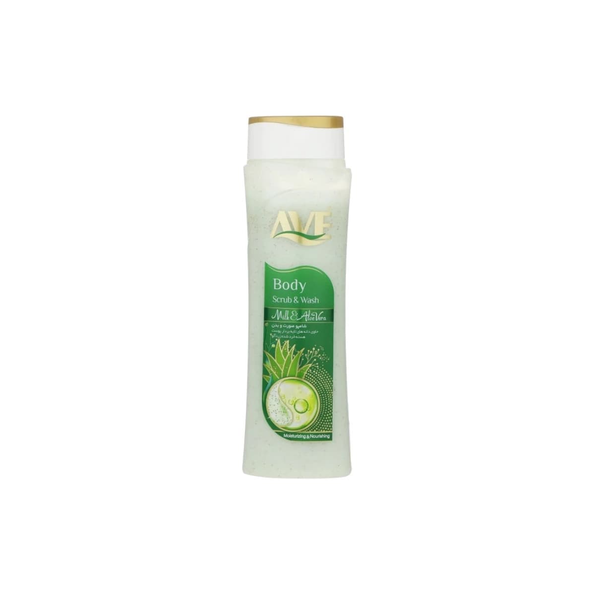 شامپو صورت و بدن اوه مدل Milk And AloeVera وزن 380 گرم