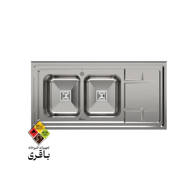 سینک روکار بیمکث مدل ۹۲۶ — تصویر ۳