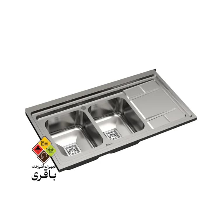 سینک روکار بیمکث مدل ۹۲۶ — تصویر ۴