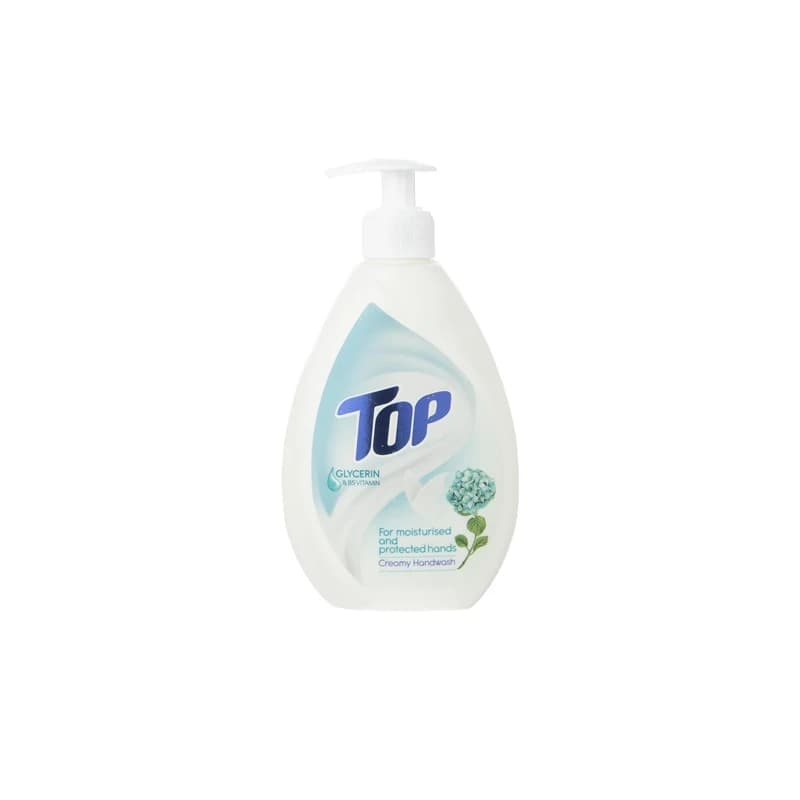 مایع دستشویی کرمی تاپ آبی وزن 400 گرم