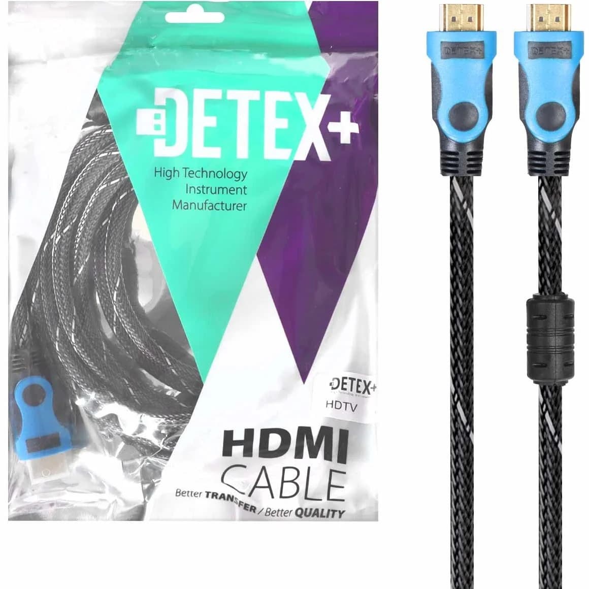 کابل 5 متری DETEX+ HDMI – کنفی