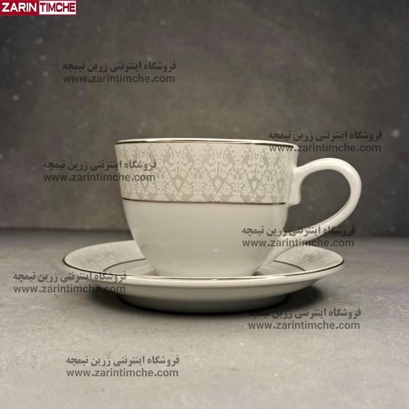 فنجان و نعلبکی قهوه خوری چینی مقصود مدل میرای
