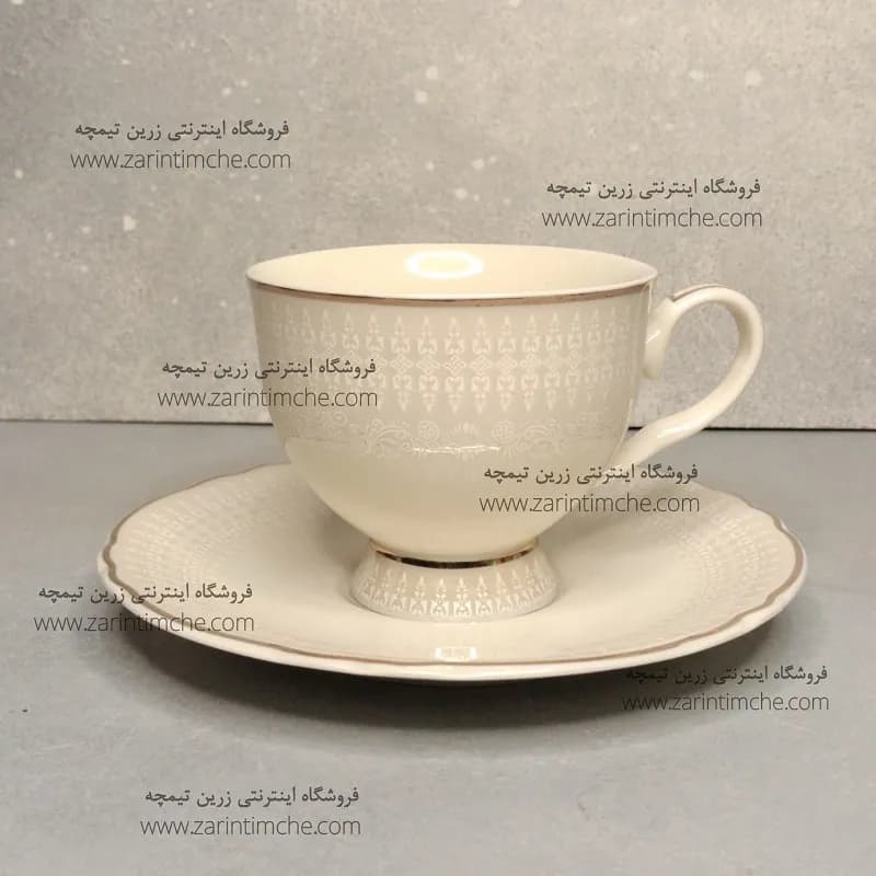 فنجان و نعبلکی چایخوری نیوبن چاینا برند اودیسه کالکشن ماربلا کد 8027 — تصویر ۷