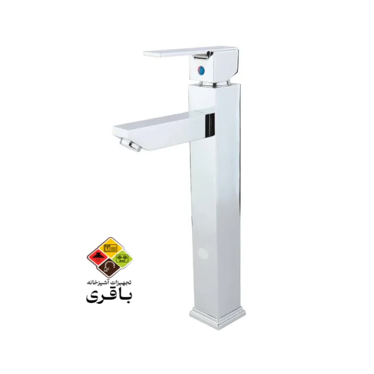 شیر روشویی پایه بلند راسان مدل مینیاتور