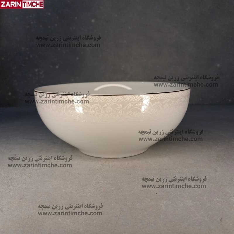 کاسه آبگوشت خوری چینی زرین مدل سیلوان 6 عدد — تصویر ۵