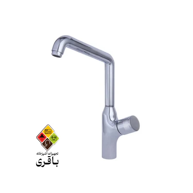 شیر ظرفشویی راسان مدل رناتا کروم — تصویر ۳