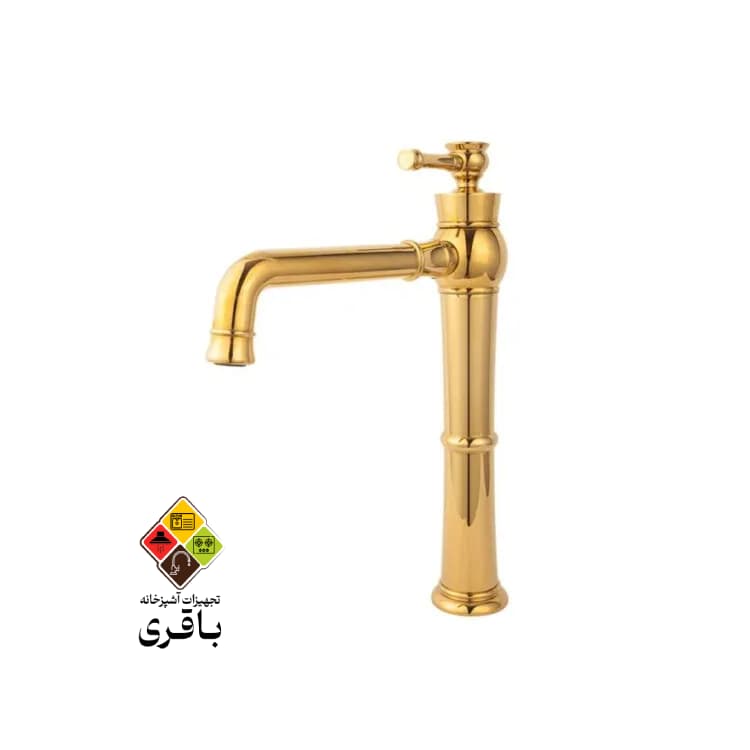 شیر آشپزخانه راسان مدل الیزه طلایی