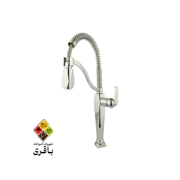 شیر آشپزخانه راسان مدل آلیس کروم