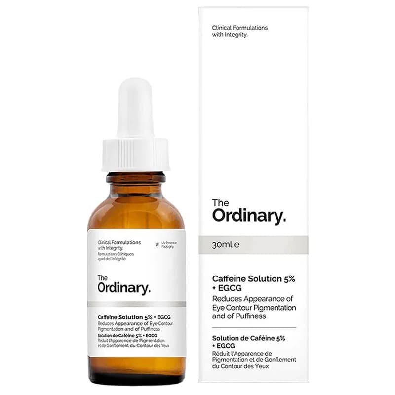 سرم دور چشم کافئین اوردینری 30 میل The Ordinary Caffeine Solution 5 + egcg — تصویر ۳