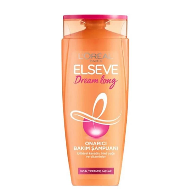 شامپو بازسازی کننده مو لانگ دیریم السیو لورآل Loreal Elseve Dream Long Onarici Bakim Sampuani
