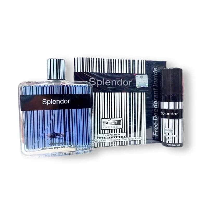 ادکلن اسپلندور بلک به همراه اسپری Splendor Black + Spray — تصویر ۲