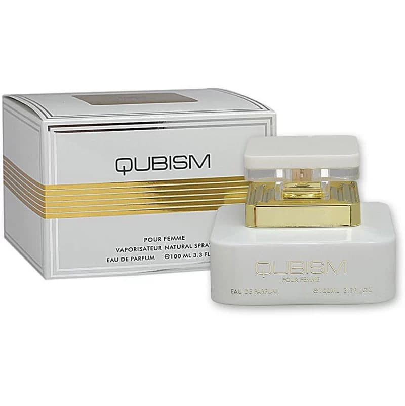 عطر ادکلن کوبیسم Qubism زنانه سفید امپر