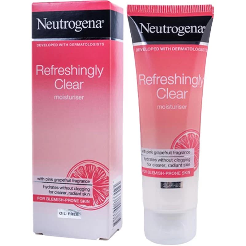 کرم مرطوب کننده گریپ فروت نوتروژینا Neutrogena Refreshingly Clear Oil-Free Moisturiser — تصویر ۲