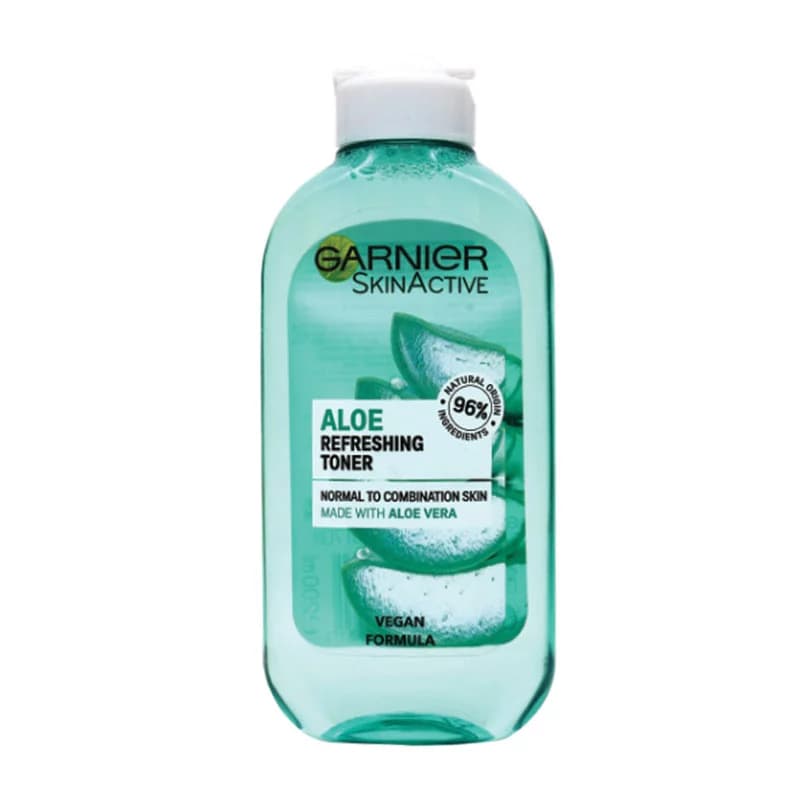 تونر بوتانیکال آلوئه ورا گارنیر Garnier Skin Active Aloe Refreshing Toner — تصویر ۲