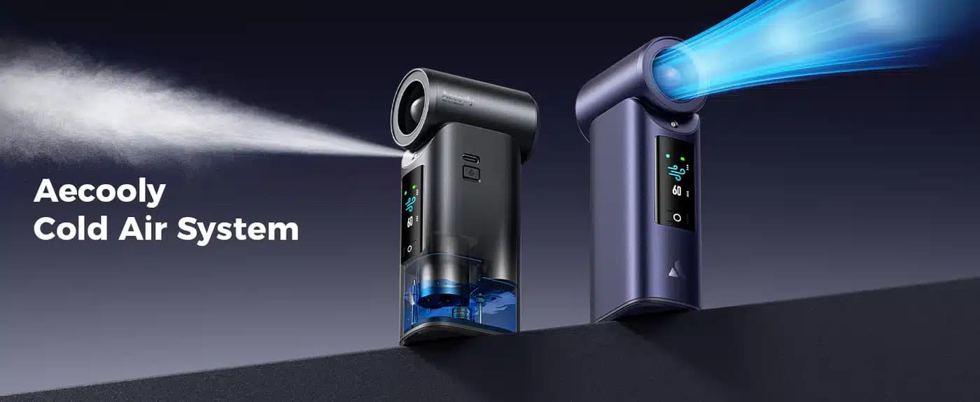 فن و پنکه دستی مه پاش Aecooly Cold Air Ultra — تصویر ۱۱