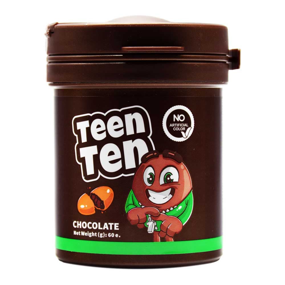 اسمارتیز تین تن TEEN TEN با رنگ طبیعی وزن 60 گرم