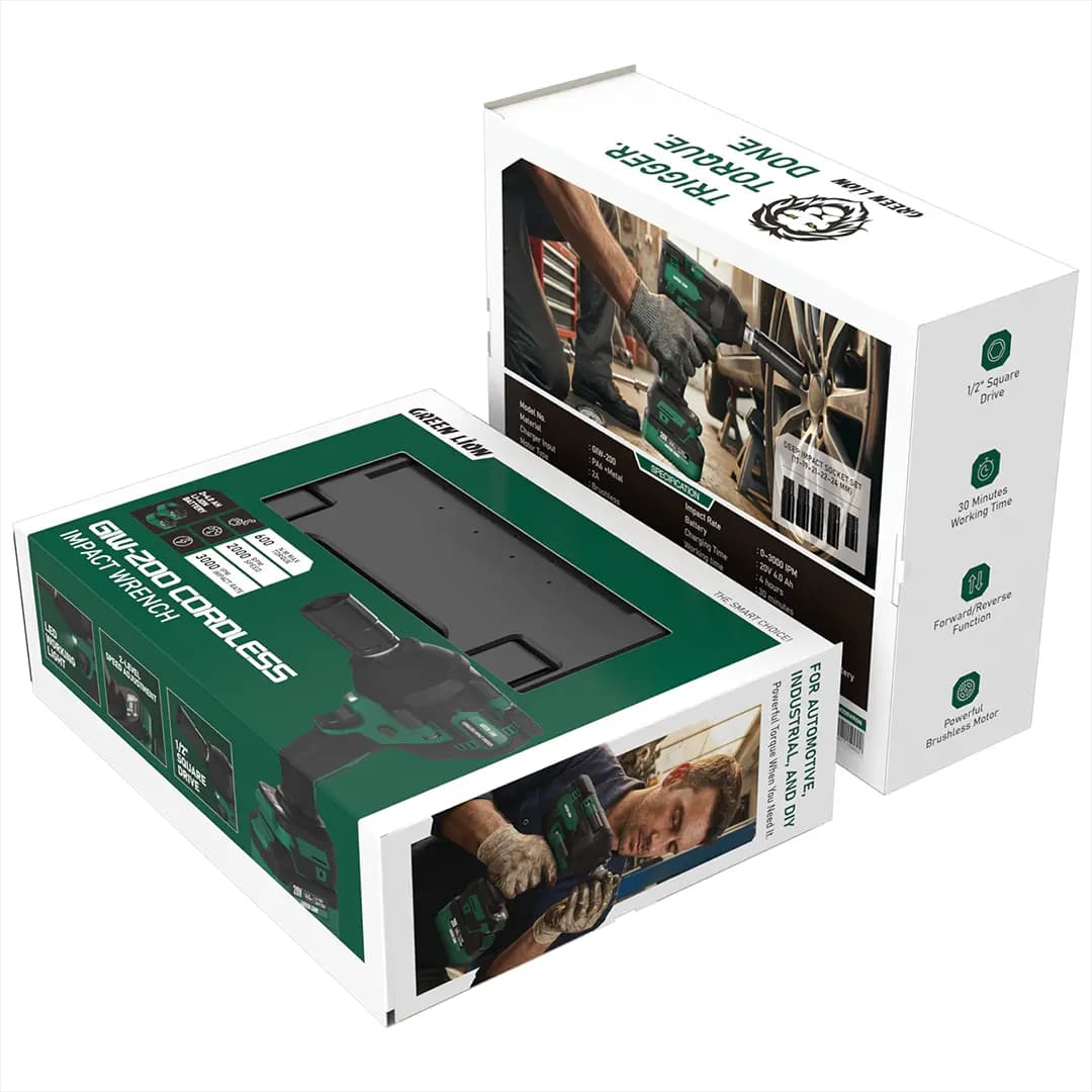 آچار بکس شارژی GIW-200 گرین لاین — تصویر ۴