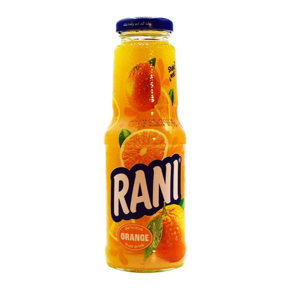 آبمیوه رانی RANI با طعم پرتقال حجم 300 میلی لیتر