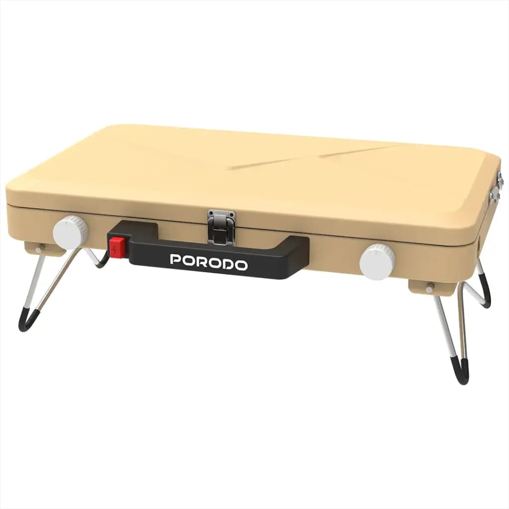 اجاق گاز مسافرتی تاشو دو شعله مدل PDYG002KH پرودو Porodo Dual Burner Foldable Camping Stove — تصویر ۹