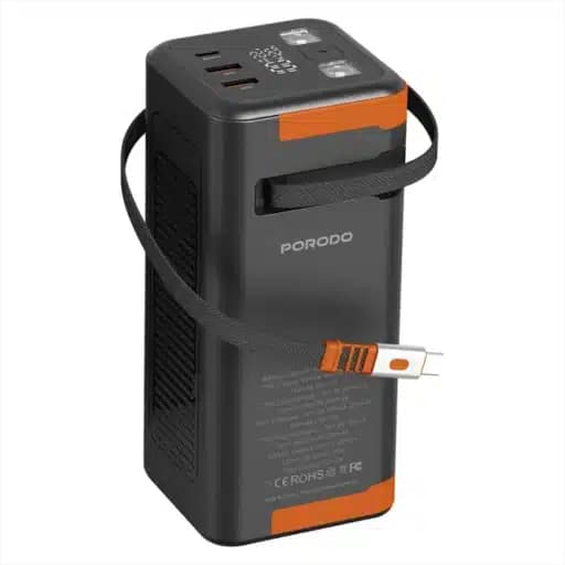 پاوربانک Power Boost ظرفیت 50000 میلی آمپری پرودو Porodo Power Boost 50000mAh Power Bank — تصویر ۲