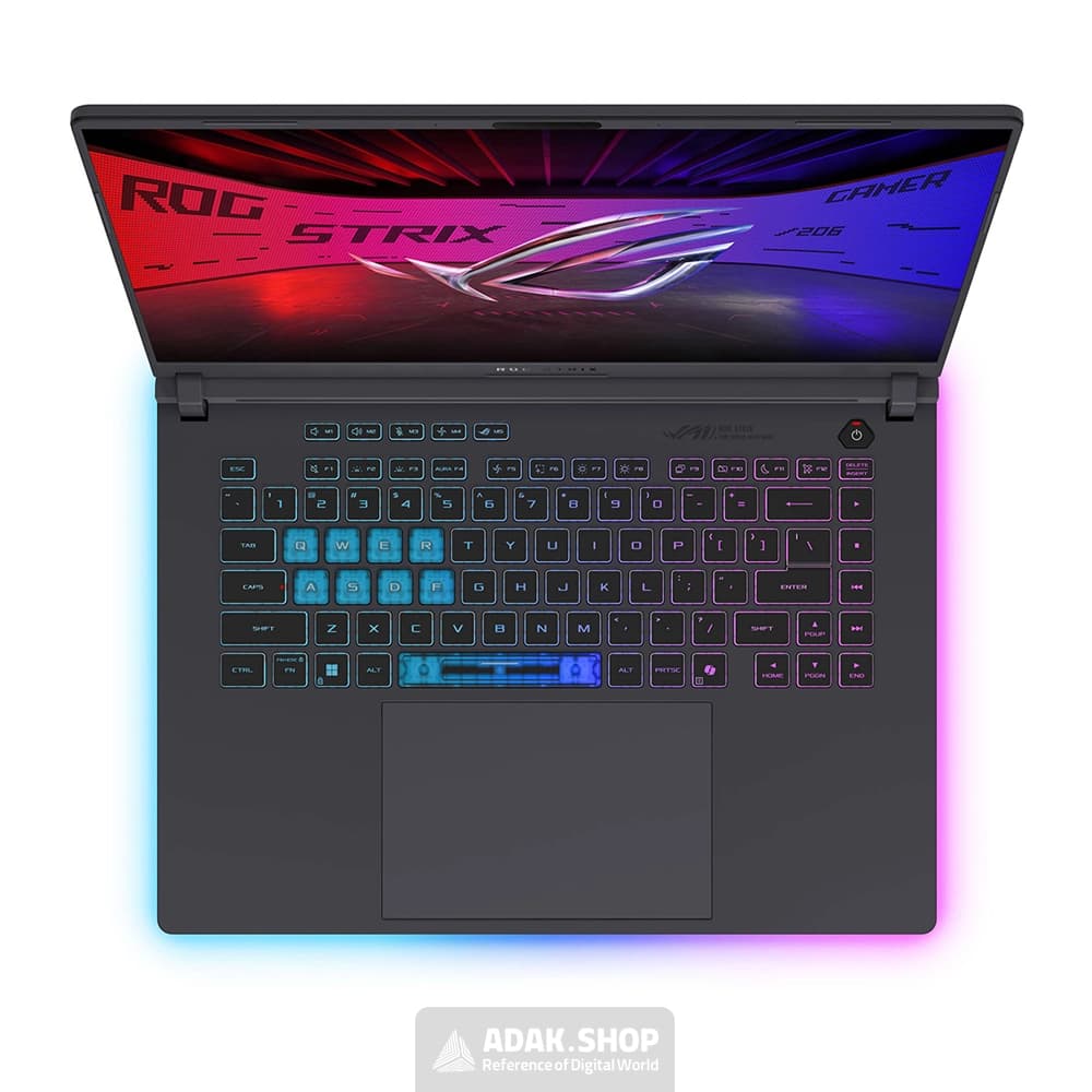 لپ تاپ ایسوس ROG Strix 16 G615JPR Core i9 14900HX 32GB 1TB 8GB RTX5070 WUXGA — تصویر ۶