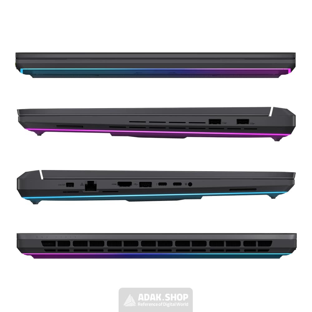 لپ تاپ ایسوس ROG Strix 16 G615JPR Core i9 14900HX 32GB 1TB 8GB RTX5070 WUXGA — تصویر ۹