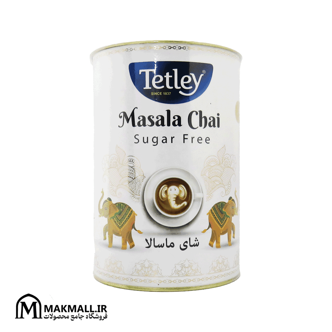 چای ماسالا تتلی ۵۰۰ گرم بدون شکر | Tetley Masala Chai Sugar Free 500g