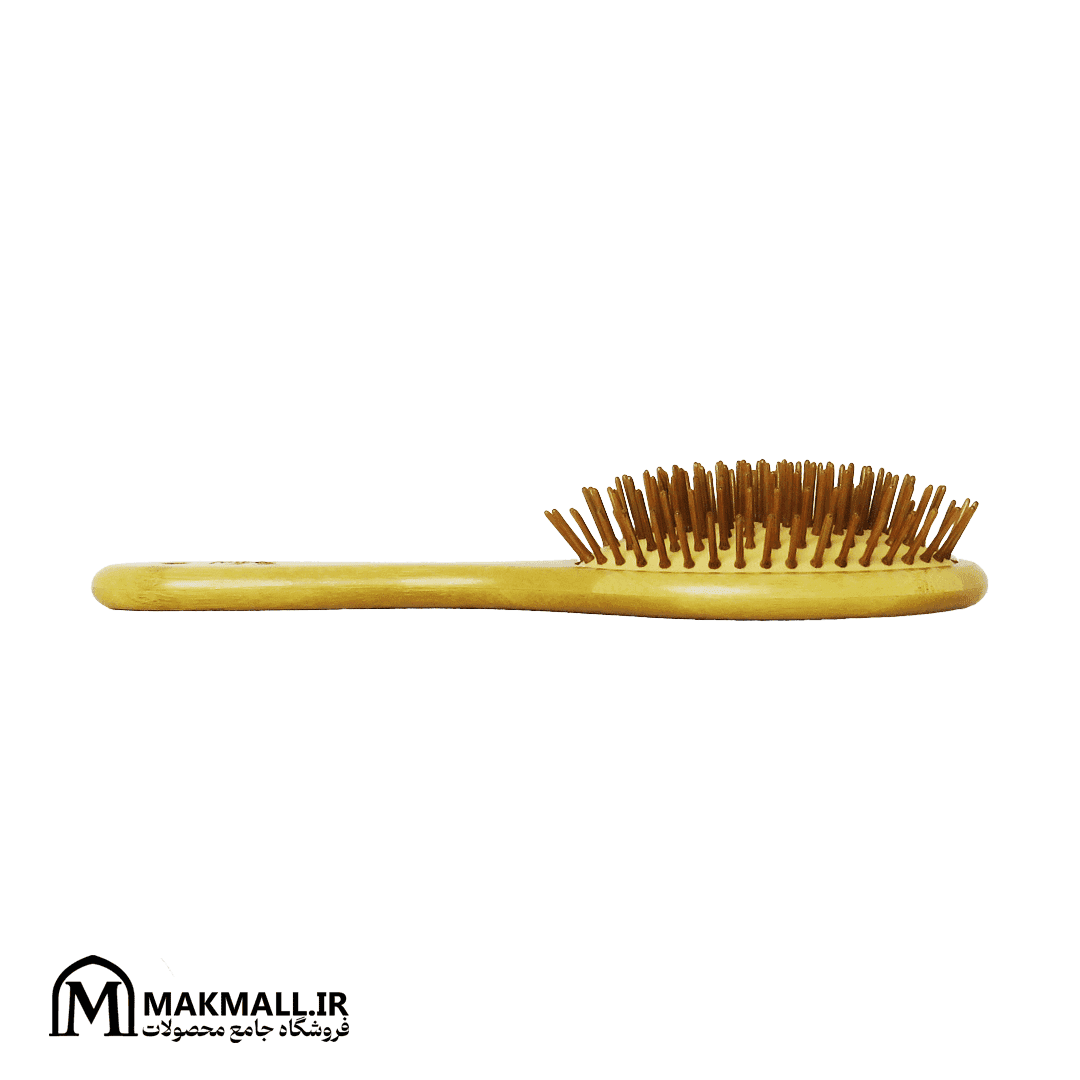 برس چوبی بامبو طبیعی ایتال | Ital Natural Bamboo Hair Brush — تصویر ۵