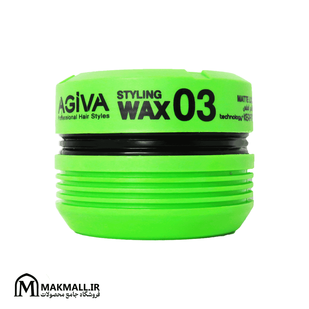 واکس مو اگیوا مدل 03 مات 175 میل | AGIVA Styling Wax 03 Matte Look