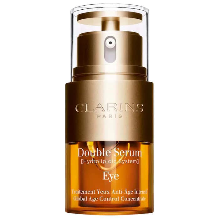 کنستانتره جوانساز قوی دور چشم کلارنس مدل Double Serum حجم 20 میل — تصویر ۲