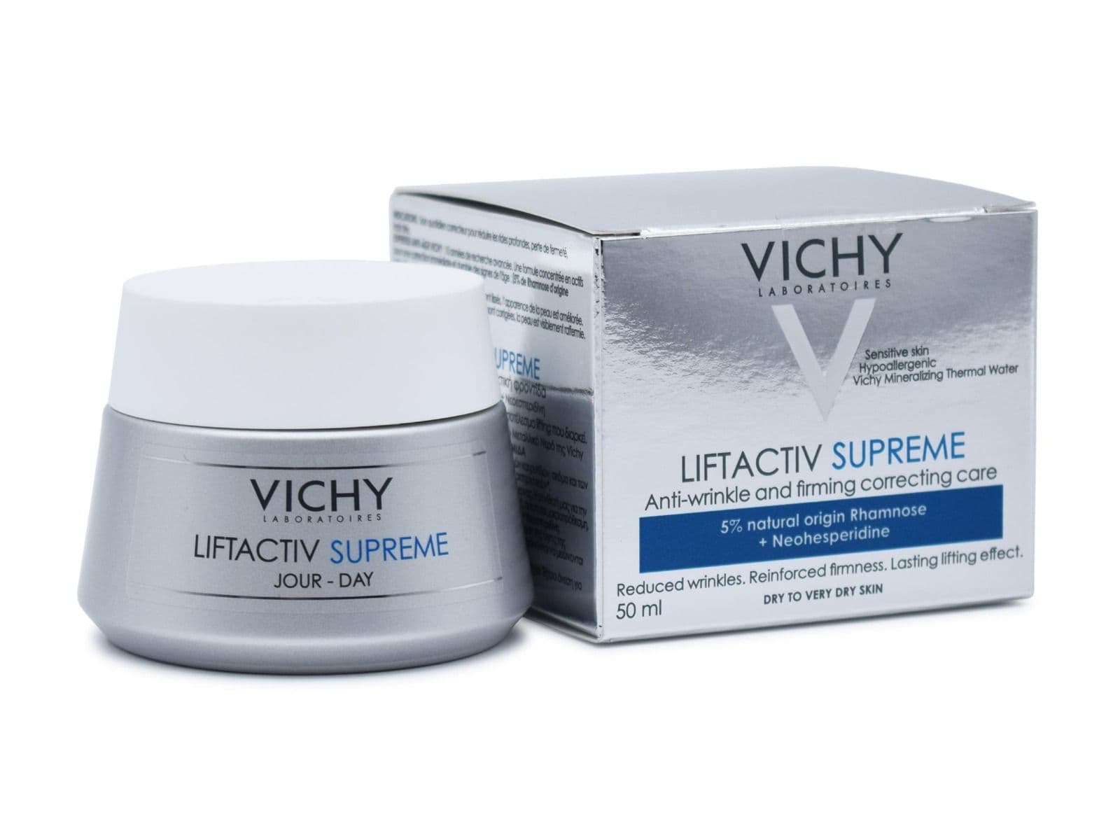 کرم روز ضد چروک و سفت کننده صورت ویشی سری Liftactiv مدل Supreme حجم 50 میل — تصویر ۳