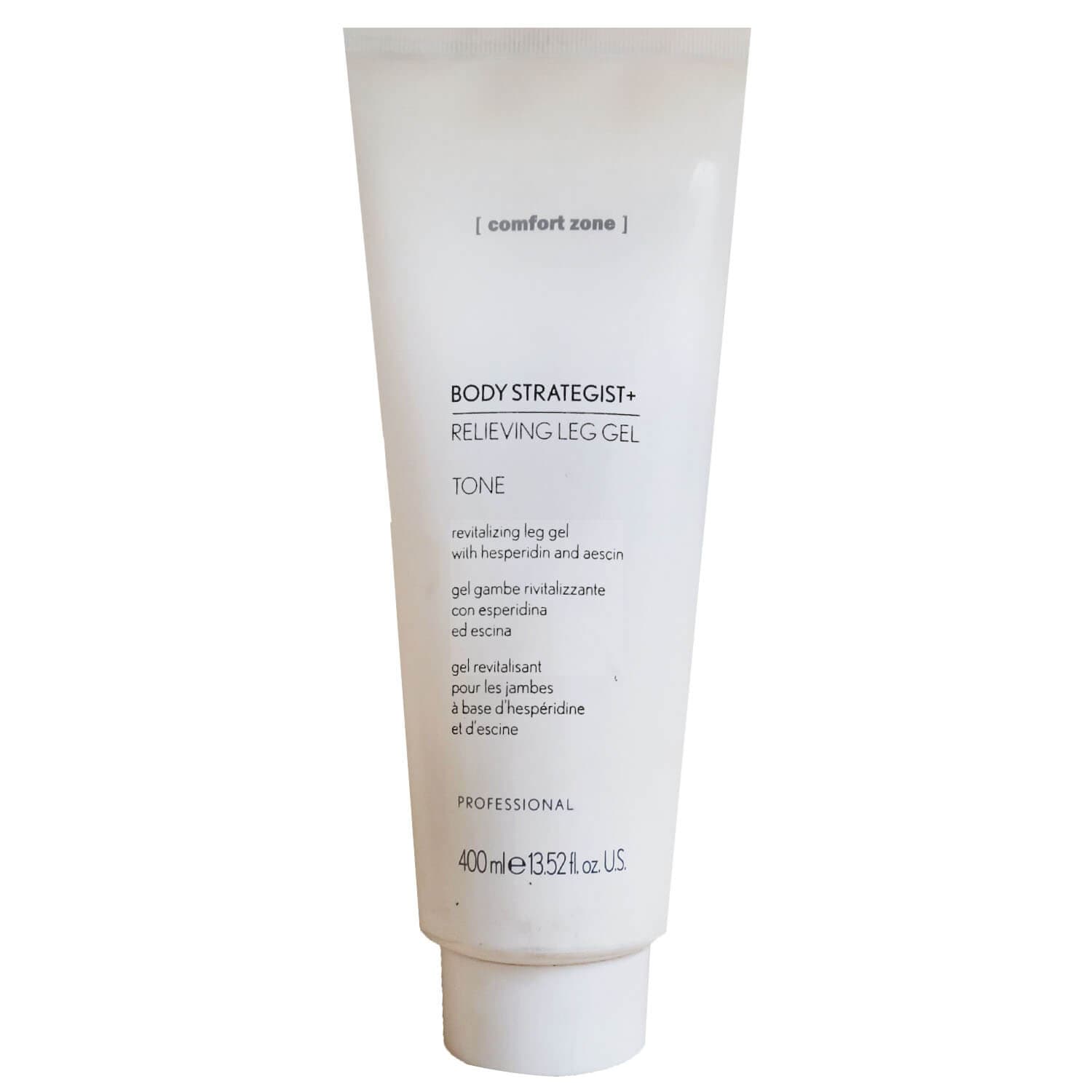 ژل رفع خستگی و زیبایی پا کامفورت زون سری Body Strategist مدل Relieving Leg حجم 400 میل