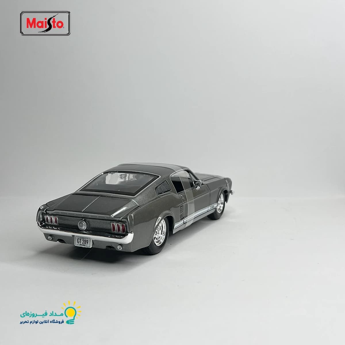 ماکت فلزی فورد Mustang GT مدل 1967 مقیاس 1:24 — تصویر ۸