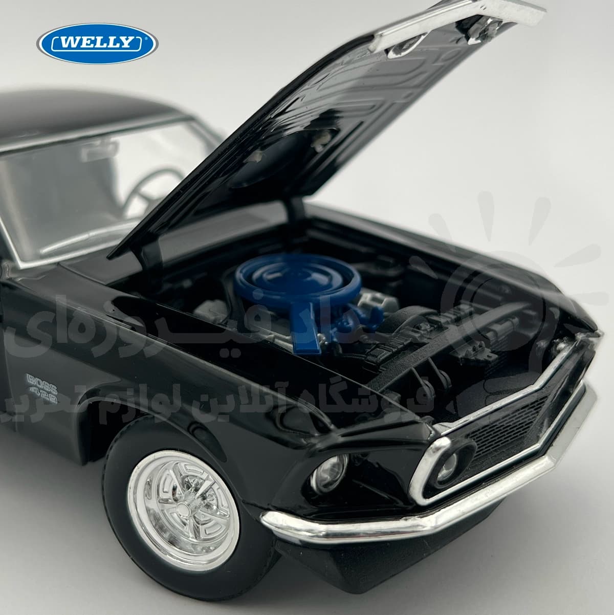 ماکت فلزی فورد موستانگ (Boss 429) مدل 1969 — تصویر ۹