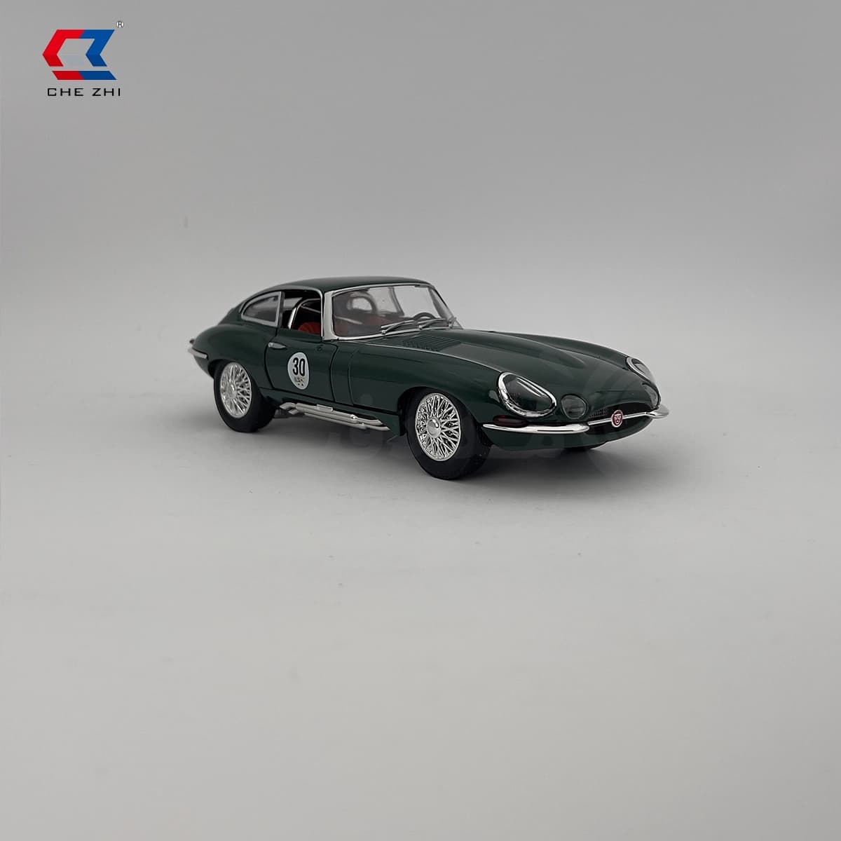 ماکت فلزی جگوار E Type کلاسیک مقیاس 1:24 — تصویر ۴