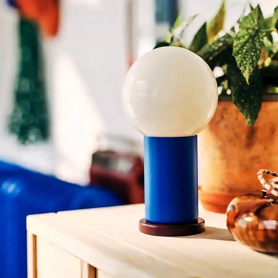 چراغ قابل حمل ایکیا مدل IKEA PS 2026 رنگ آبی — تصویر ۸