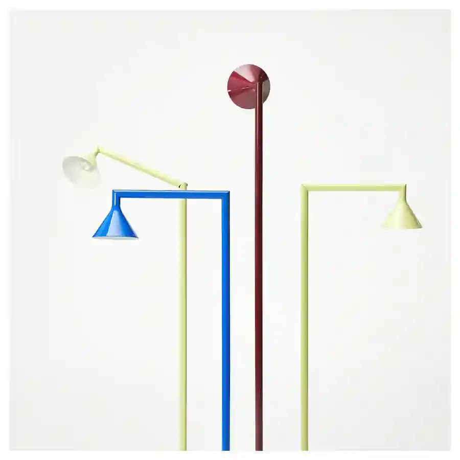 چراغ ایستاده ایکیا مدل IKEA PS 2026 رنگ آبی — تصویر ۱۱