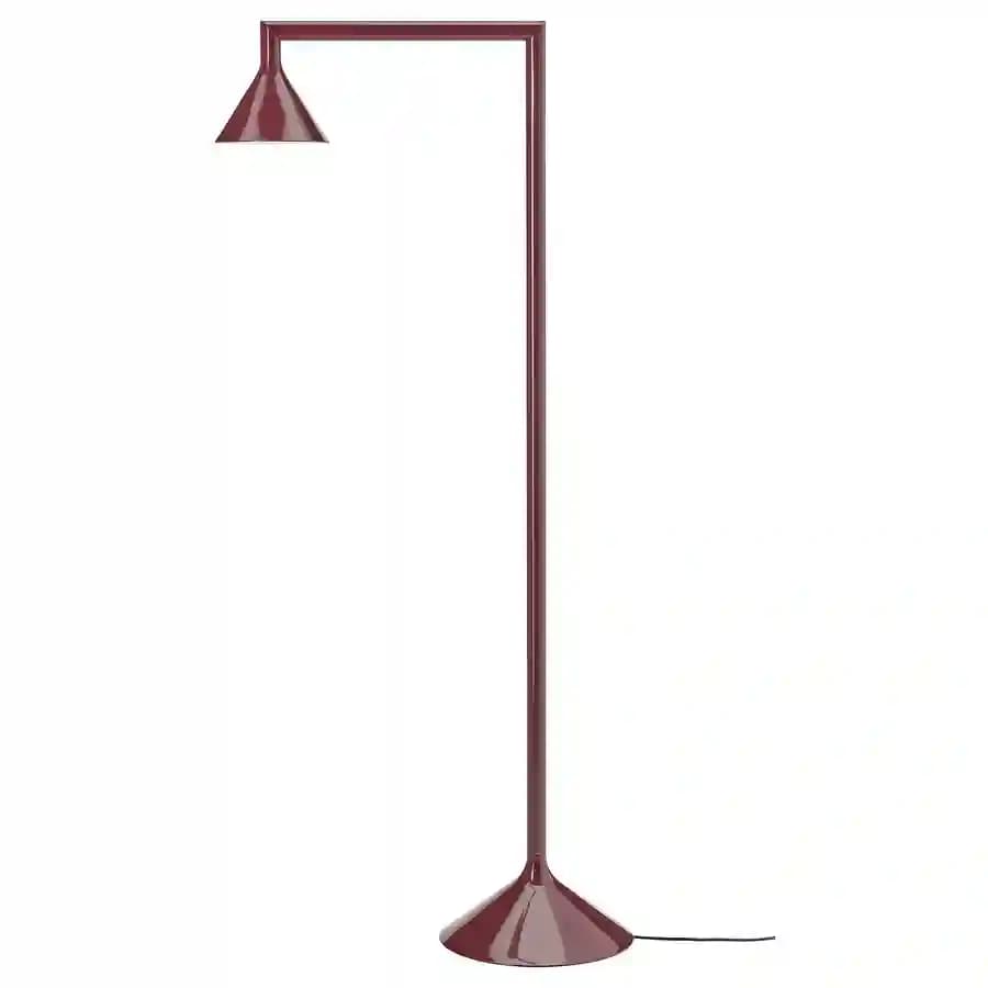 چراغ ایستاده ایکیا مدل IKEA PS 2026 رنگ قرمز تیره