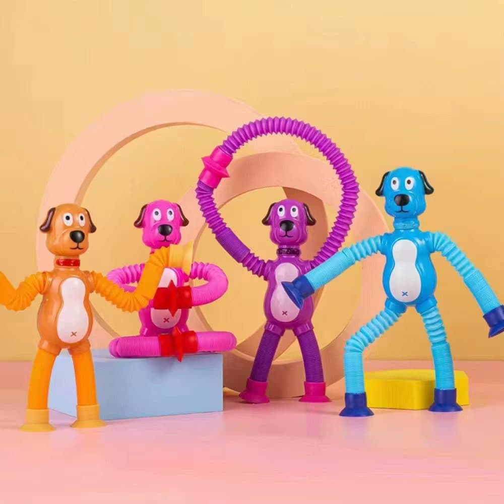 فیجت سگ چسبنده لوله ای کششی